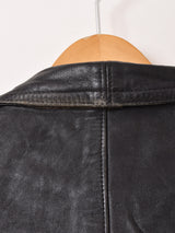 60's〜70's "GVF IMPERCUIR GRAULHET " Leather Coat