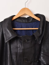 Euro Leather Coat