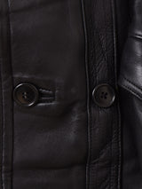 Euro Leather Coat