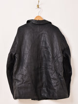 Euro Leather Coat