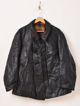 Euro Leather Coat