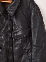 Euro Leather Coat