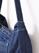 【3色展開】ステッチカラー ショルダートートバッグ