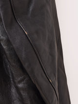 Euro Leather Coat