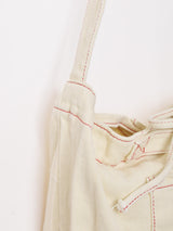 【3色展開】ステッチカラー ショルダートートバッグ