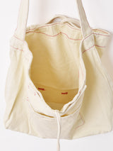 【3色展開】ステッチカラー ショルダートートバッグ