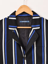 【2色展開】Backers ストライプ テーラードジャケット