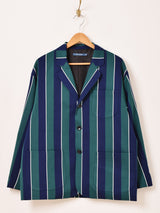 【2色展開】Backers ストライプ テーラードジャケット