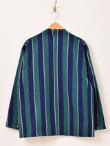 【2色展開】Backers ストライプ テーラードジャケット