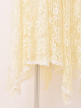 Made In USA 80's "GUNNE SAX" ベアトップ レースドレス