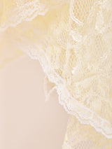 Made In USA 80's "GUNNE SAX" ベアトップ レースドレス