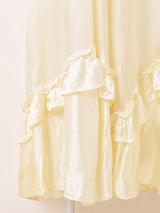 70's ”GUNNE SAX" 長袖 プレーリードレス