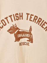 【2色展開】 プリント スウェットシャツ「SCOTTISH TERRIER」