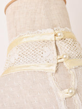 70's ”GUNNE SAX" 長袖 プレーリードレス