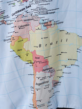 【2色展開】Backers マップ柄 ジャケット