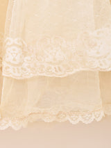 Made In USA 70's "GUNNE SAX" オフショルダー レース ロングドレス