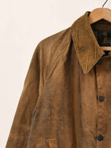 イギリス製 80's〜90's Barbour "MOORLAND" Waxed Jacket