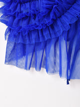 【4色展開】Meridian チュール フリル ビスチェ