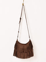 【2色展開】2way フリンジ ショルダーバッグ