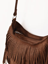 【2色展開】2way フリンジ ショルダーバッグ