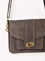 【2色展開】スエード ミニショルダーバッグ