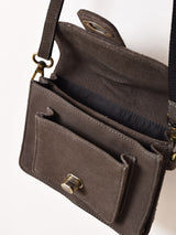 【2色展開】スエード ミニショルダーバッグ