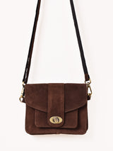 【2色展開】スエード ミニショルダーバッグ