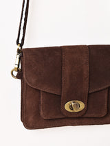 【2色展開】スエード ミニショルダーバッグ