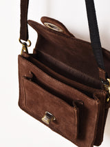 【2色展開】スエード ミニショルダーバッグ