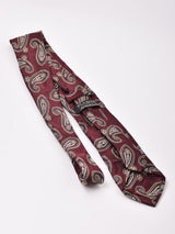 イタリア製 ペイズリー柄 ネクタイ