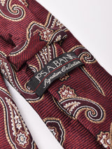 イタリア製 ペイズリー柄 ネクタイ