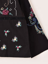 【2色展開】Emerald Motel カラフル刺繍 シャツジャケット