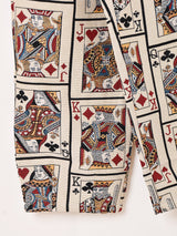 【2色展開】Meridian トランプ柄 ゴブラン織り コクーンパンツ