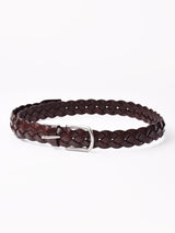 【6色展開】レザー メッシュベルト