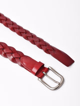 【6色展開】レザー メッシュベルト