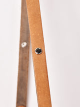 70's 型押し レザー ショルダーバッグ