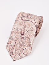 【2色展開】ペイズリー柄 ネクタイ