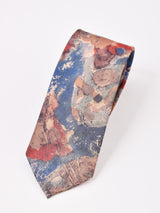 【2色展開】絵画柄 ネクタイ