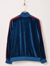 【3色展開】Meridian ライン入り ベロア ジョグトップ