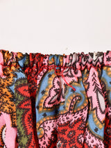 ペイズリー柄 チュニックブラウス