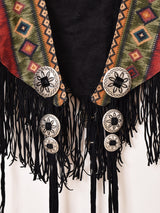 ウエスタン フリンジケープ