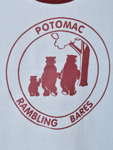 【4色展開】Elcamino クロップド プリント リンガーTシャツ