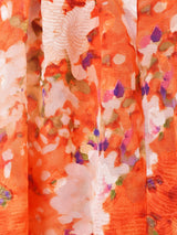 【2色展開】Meridian 花柄 シアー キャミソール