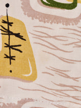 リメイク 総柄 長袖シャツ