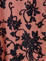 【2色展開】Meridian ベロア シアー 長袖ブラウス