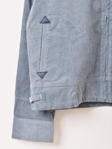 【2色展開】Backers 刺繍入り コーデュロイジャケット「ROSSFORD 1957」