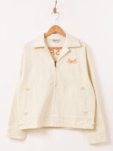 【2色展開】Backers 刺繍入り コーデュロイジャケット「ROSSFORD 1957」