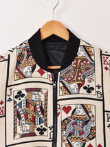 【2色展開】Backers トランプ柄 ゴブラン織り リバーシブルジャケット