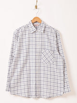Backers チェック柄 長袖シャツ
