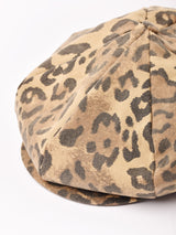 レオパード柄 キャスケット